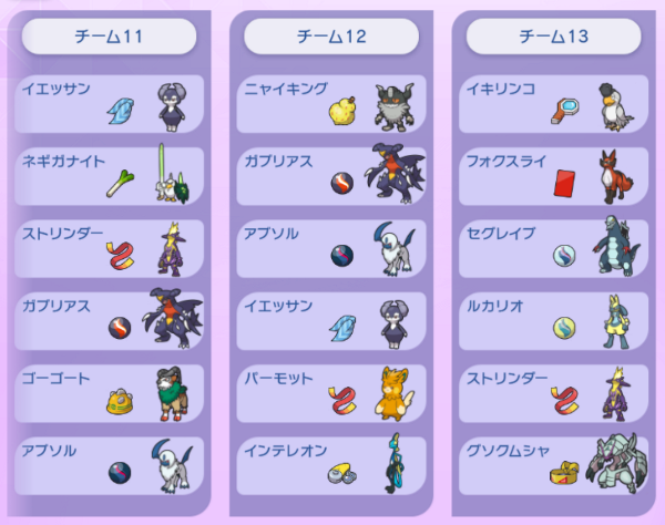 labor_fox's tweet photo. #ポケモンチャンピオンズ
シーズンM-6の結果もM-5同様にシーズン最終日ギリギリのマスター到達でした。
パーティコンセプトは”レギュレーションM-C”からの新ポケモンのみでの構成です。 https://t.co/vvJfKMGLEb