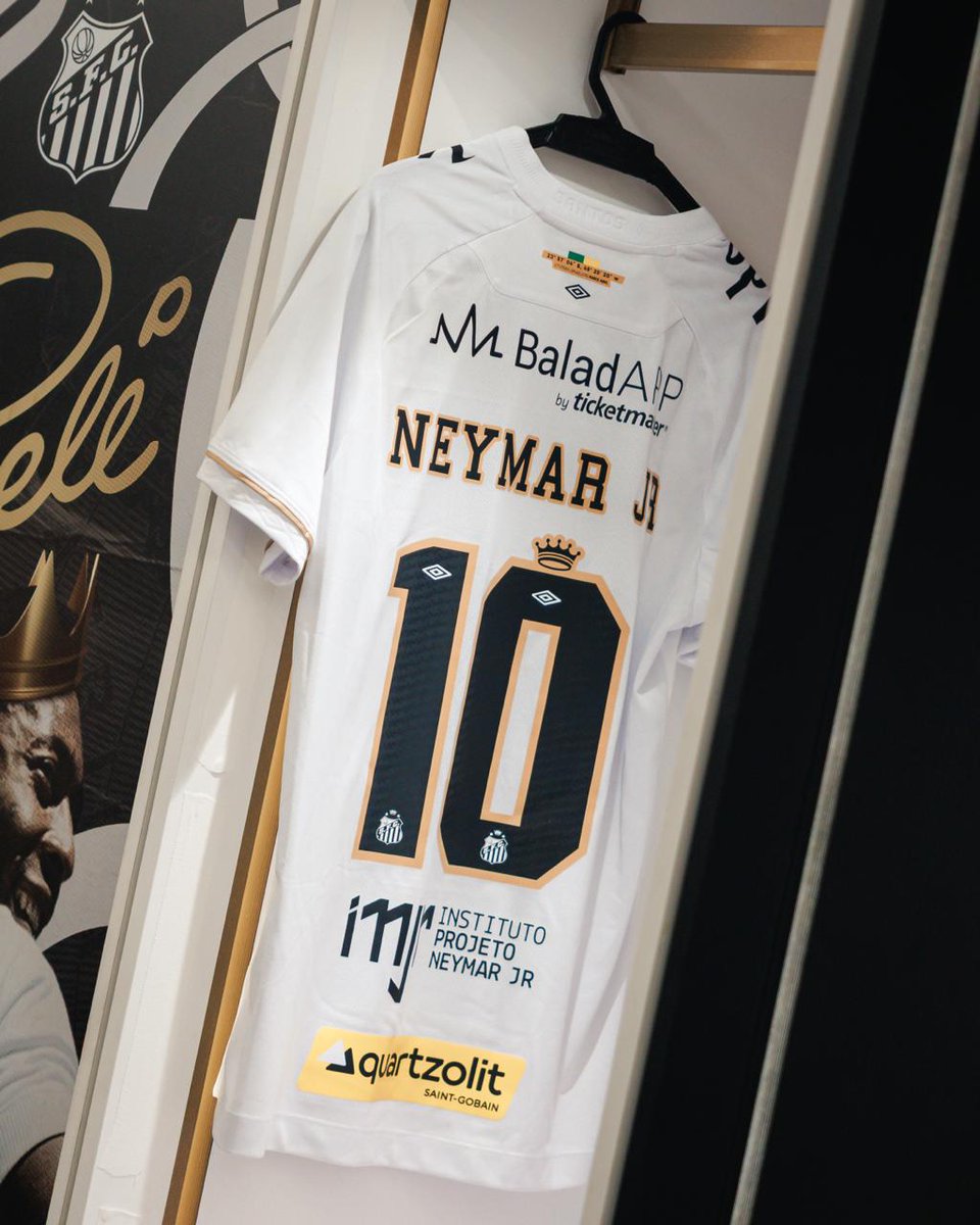 SantosFC's tweet photo. VAI PRA CIMA DELES, NEYMAR! 🔟 https://t.co/tdilySt7ug