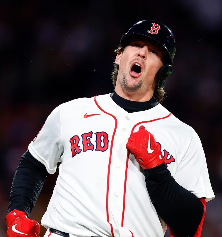 BOSSportsGordo's tweet photo. The Red Sox are internally ‘bullish’ on Adley Rutschman, and believe he is closer to the 4-5 WAR player he was in 2022-23 than the 2-3 WAR player he has been since 2024, according to @ChrisCotillo. They believe he still has the upside to be a premiere offensive player. https://t.co/spnqDnXIwb