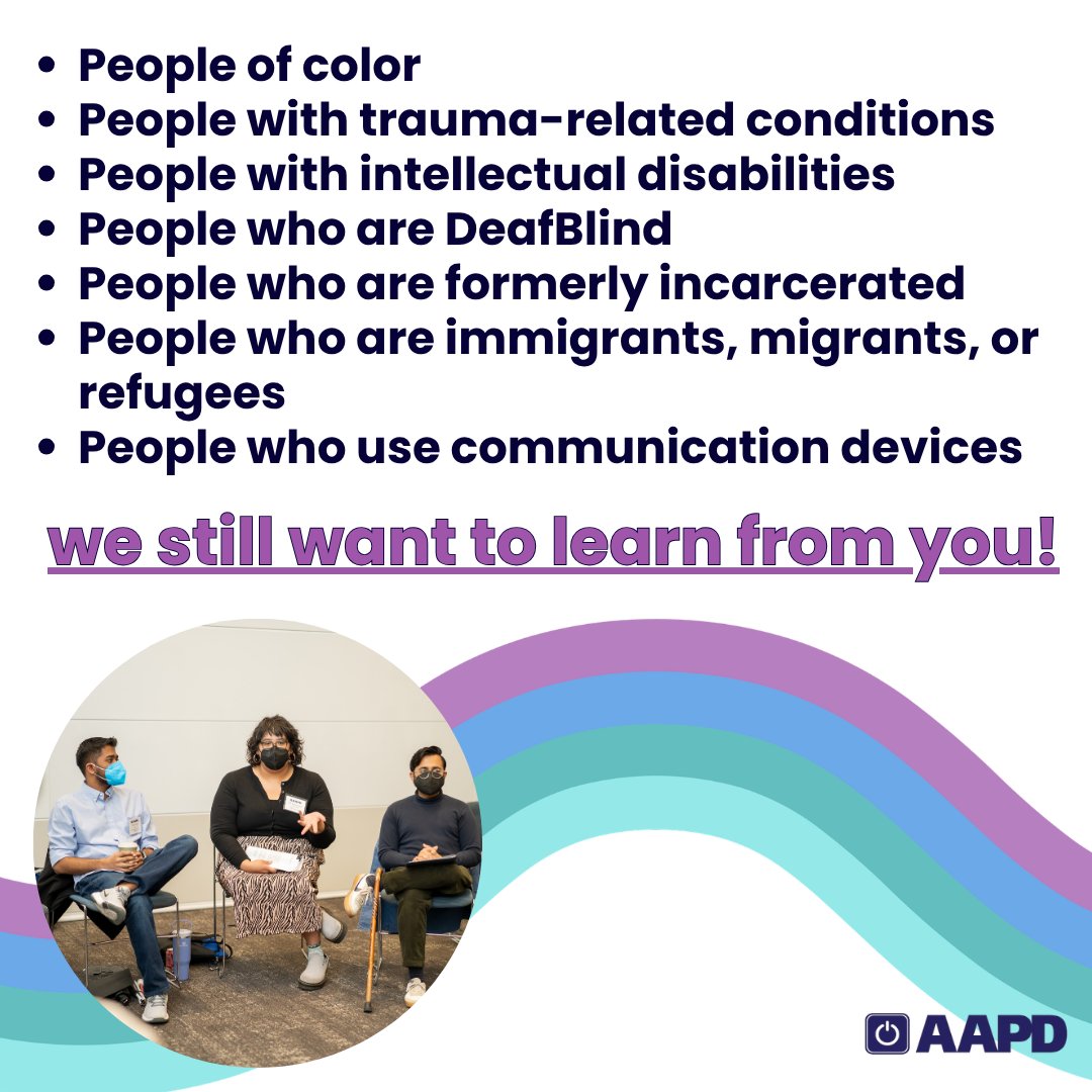 AAPD's tweet photo. There's still time to participate and complete our Community Input Survey for our new learning program. Learn more at: https://t.co/C0emkchFPb https://t.co/xf2QBTkFpd