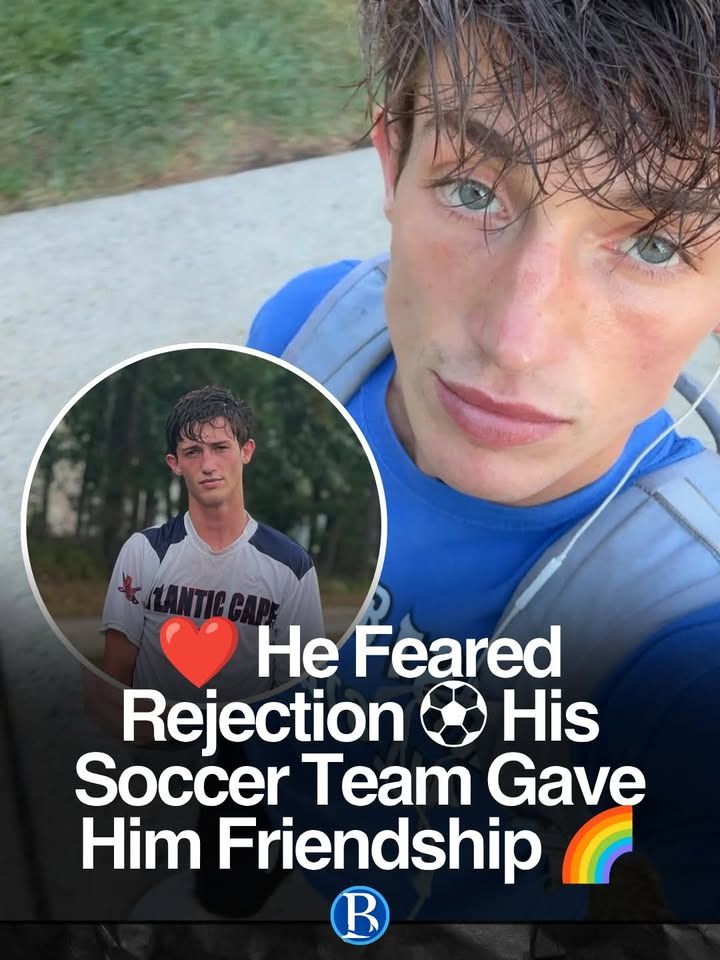 BGayCom's tweet photo. Dillon Bacchetta joined a New Jersey soccer team despite fear of rejection from mostly straight teammates. He found friendship and belonging as he could be himself, not perfect. ❤️🌈 #DillonBacchetta #GayAthletes #Soccer https://t.co/AB0ZU8eCb4