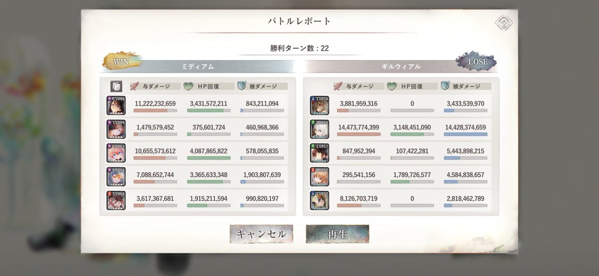 midexirare's tweet photo. ちょっと詰まってた塔2506階…
全員生存でアーティが物魔15×3で2番目に攻撃力あるけど…火力不足感が……
時点で強くしてるのは冥ナタ！安定のダメージ！！強い！パラデアさんは生き残ってれば、条件次第ではめちゃ強い！ https://t.co/OZaMvQBh1C