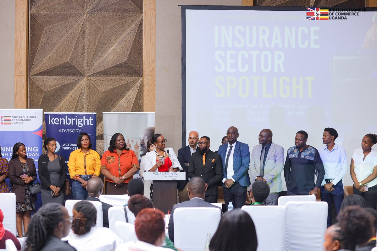 LisaJChesney's tweet photo. Great evening at the  @BritChamUg Insurance Sector Spotlight with @IraUganda. Insightful conversations &amp; new connections. My 🔑 takeaway: insurance isn't just a business cost, it's a catalyst for resilience, investment &amp; 📈.Trust, access &amp; innovation can unlock sector potential! https://t.co/2Y3R67bbF4