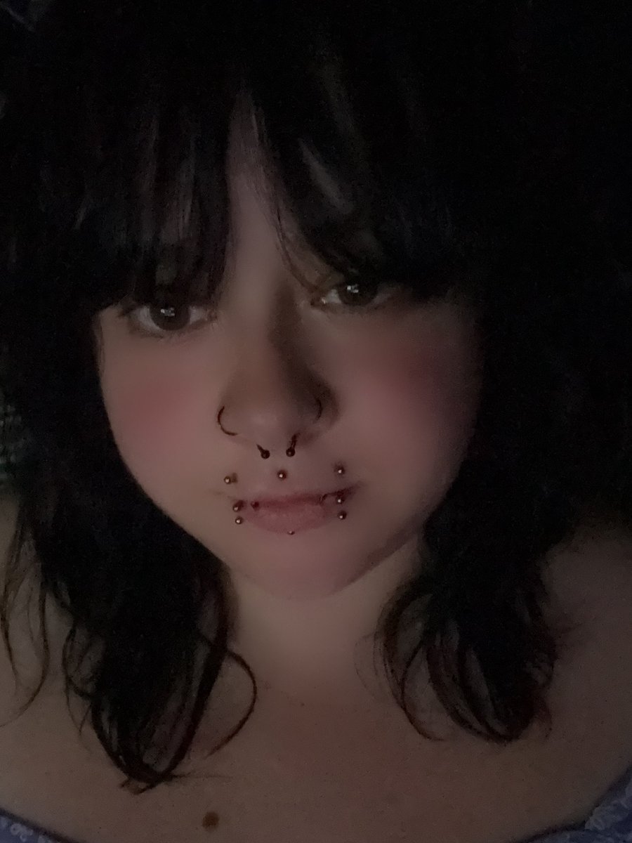 Socially_awkcos's tweet photo. Someone take my money away from me I keep getting new piercings, I now have a total of 22 I think it is? https://t.co/duihmIDWHb
