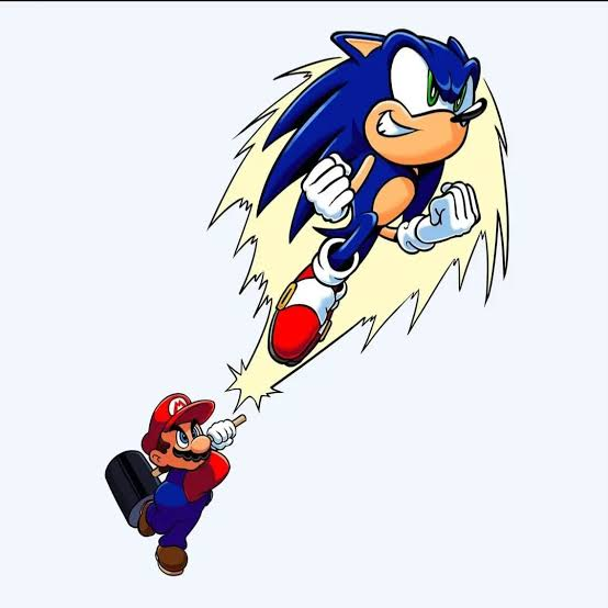 FuwattiLover's tweet photo. @PixitSez dude this is already a pointless fight cuz Mario and Sonic are friends and friendly rivlas, so the most accurate fight we will get for now its in SMBU, anyways I'm the only one thinking that Mario and Sonic are one of the best duos in all fiction? https://t.co/FGWBBIQod3
