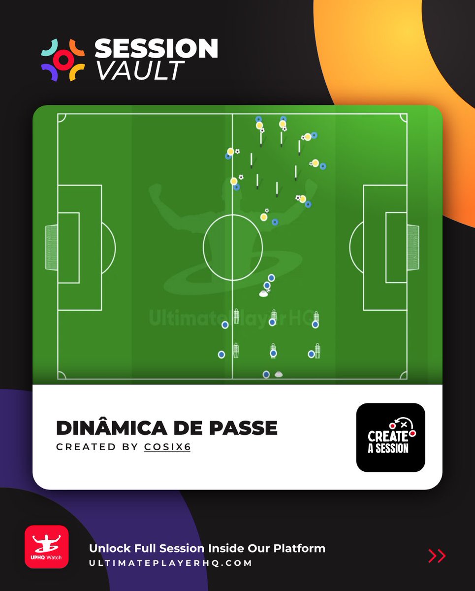 UPHQCreate's tweet photo. Part of UltimatePlayerHQ, the UPHQ Create App lets you create football sessions and share them publicly or privately giving your work the platform it deserves.

📲 Download FREE on iOS &amp; Android. 

Create. Share. Inspire.

#UPHQ #FootballCoaches #SessionVault #footballcoaching https://t.co/GmvWDFz7pz