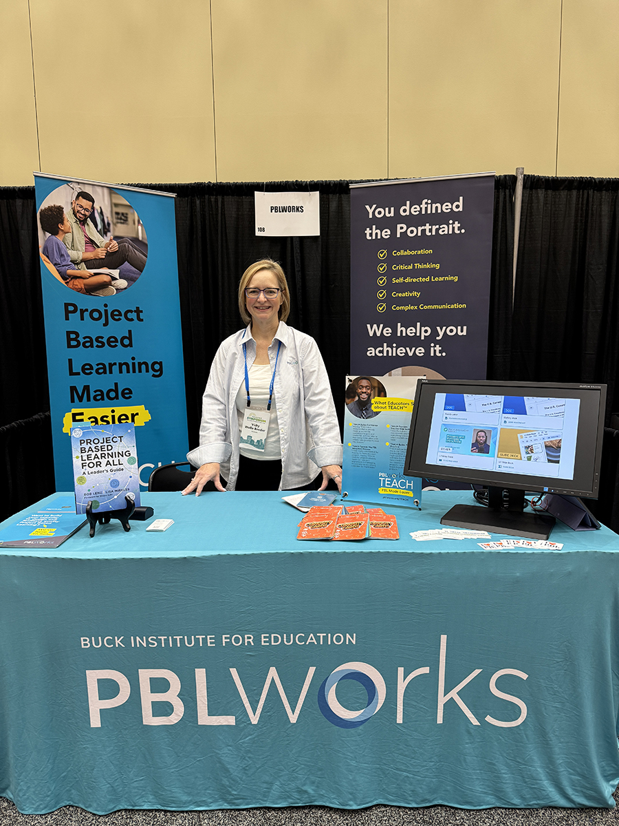 PBLWorks's tweet photo. We're at the FullScale Symposium in Indianapolis! Find us at our table in the Sagamore Ballroom. 📍

Catch @vickywolfe's Story of Learning Saturday at 10:30am: "Making PBL Easier: The Story of TEACH"

#FullScale26 #PBL #PBLWorks https://t.co/DGMMojv6DE