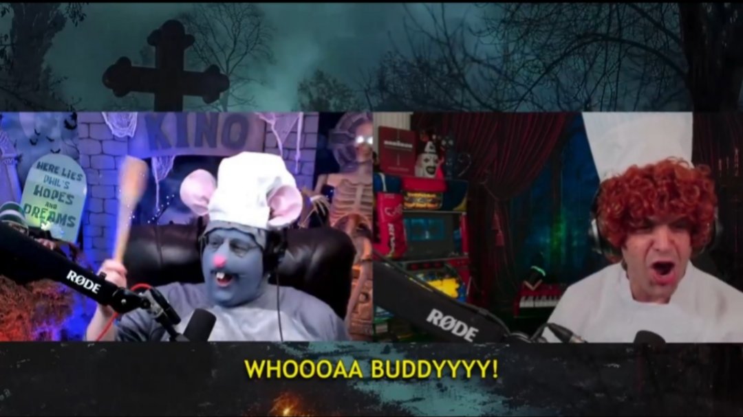 TheBugleDaily1's tweet photo. The Quartering torched his entire career, because he couldn't handle these two guys making fun of him. https://t.co/s0Y7Jsgtlx