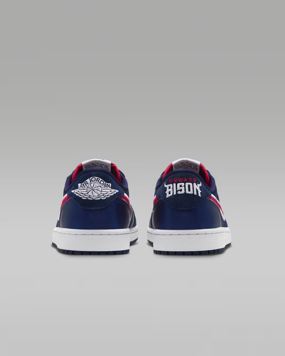 SneakerScouts's tweet photo. Air Jordan 1 Low OG 'Howard University' 

Available via @nikestore |$155| #ad @HowardU 

>>> https://t.co/FTaFWRHMs6 https://t.co/LqgHEgGBPf