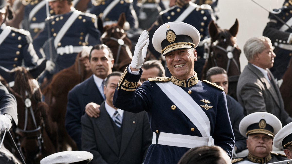 pyvzona_norte's tweet photo. Cuál es tu referente? Me preguntaron.
Mi único referente es el Teniente General Juan Domingo Perón.
A 131 años de su natalicio, presente mi general.

🎶🎵En mi vida tuve mil elecciones
Pero siempre quise ser como usted
Quiero ser como usted Igual que usted
Ni mejor, ni peor
Igualito que usted
Quiero ser como usted, igual que usted
Necesito cruzar su mar
Nadando hacia donde usted está

Todo lo que ví, de usted lo aprendí
No sé porqué
Lo que puedo recordar, me recuerda a usted
No sé porqué
En mi vida tuve mil elecciones
Pero siempre quise ser como usted 🎶🎵
