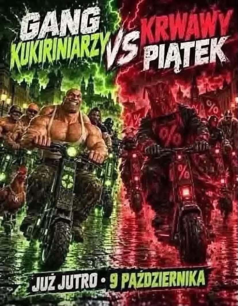 snoutoja's tweet photo. a wiec wojna #krwawypiatek https://t.co/piZKtpwxG6