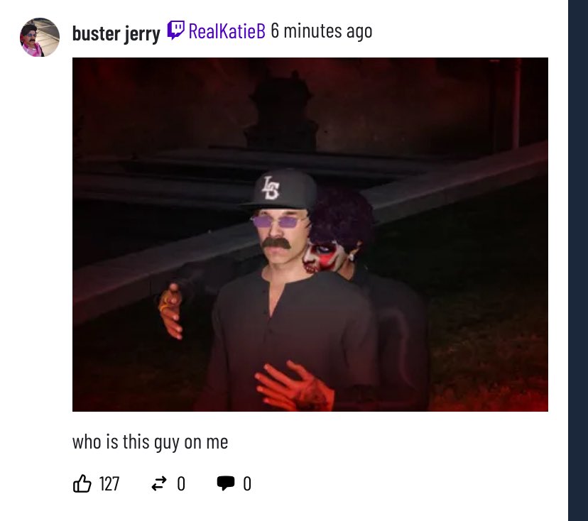 0uroborealis's tweet photo. buster jerry having to run away from his gay thoughts after a photoshoot with a man chewing on his neck, 
everybody knows what you are https://t.co/yT0fm0sNwp