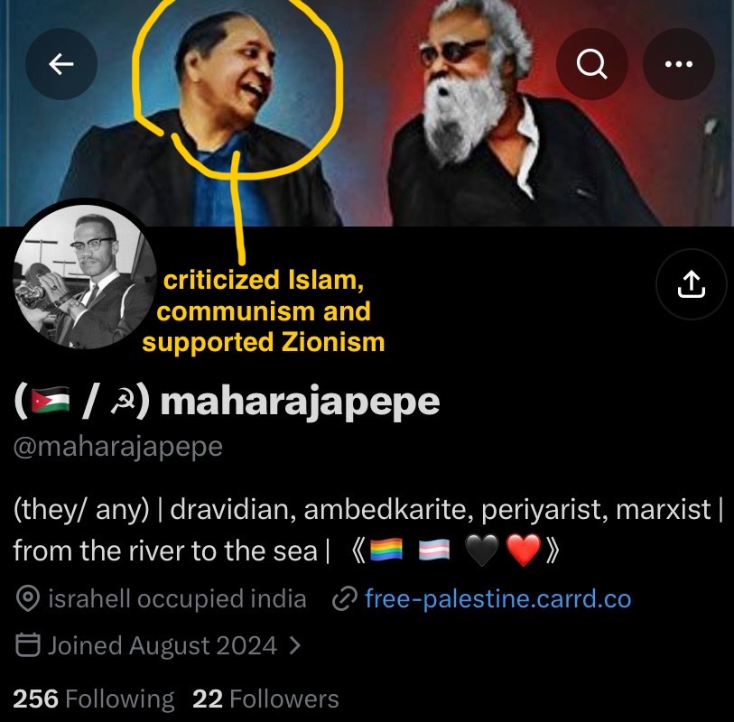 RooftopTiger's tweet photo. TN politics has been captured by these weirdos which is why TN leaders have been silent about Anojan. At least Sanghis stand for something. wtf is this abomination? atheist-islamic-LGBT-communist-buddhist-zionism? 😭 https://t.co/KJHzPaUxcl