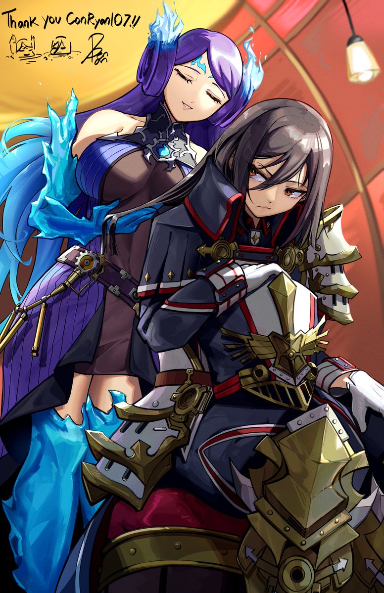 Dapenpan's tweet photo. Morag commission! I drew Brigid to because I felt like it
#Xenoblade2 #ゼノブレイド2 https://t.co/gdePR9P8DB