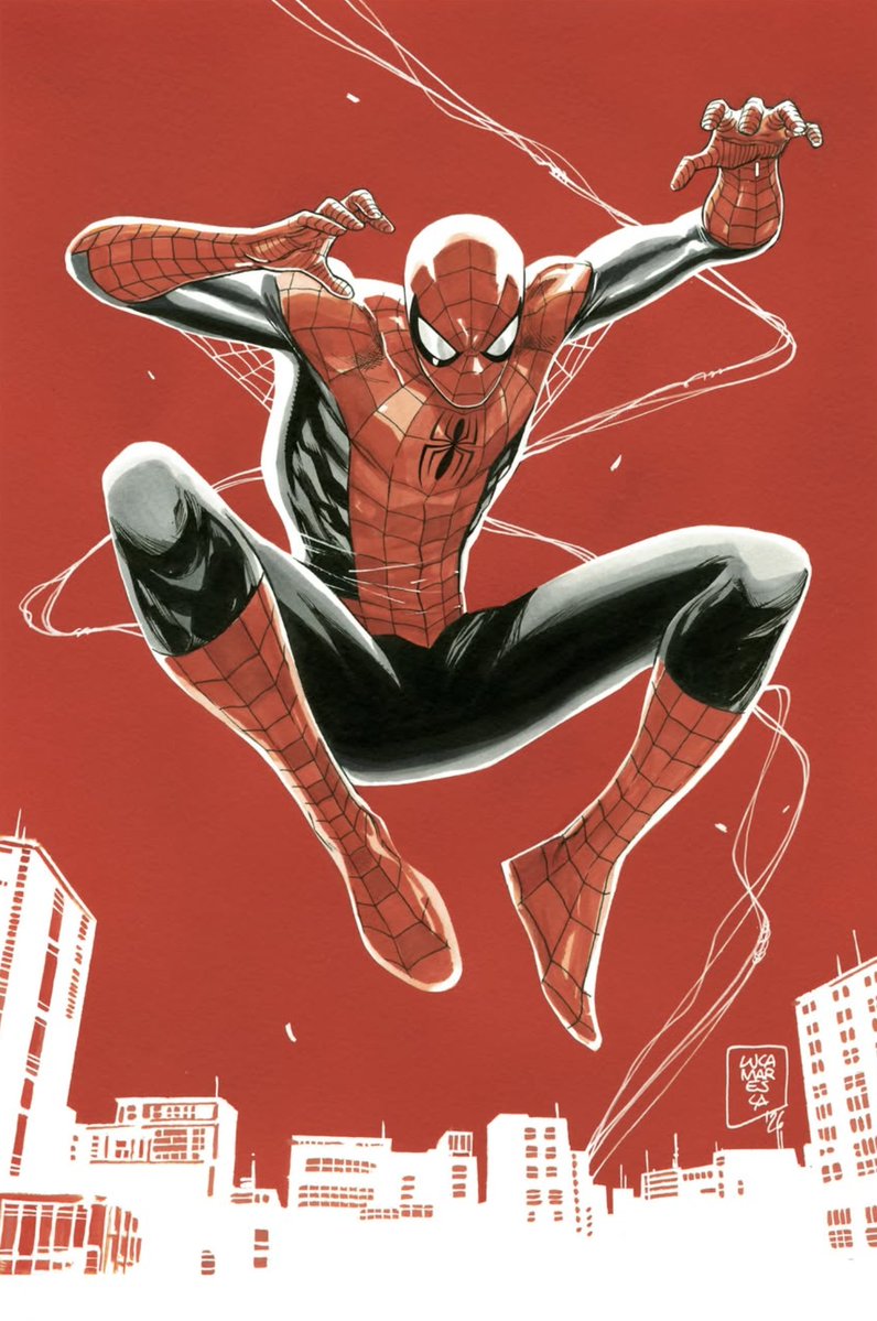 SpidermanNotes's tweet photo. Spidey by Luca Maresca https://t.co/X9pbTYui0v