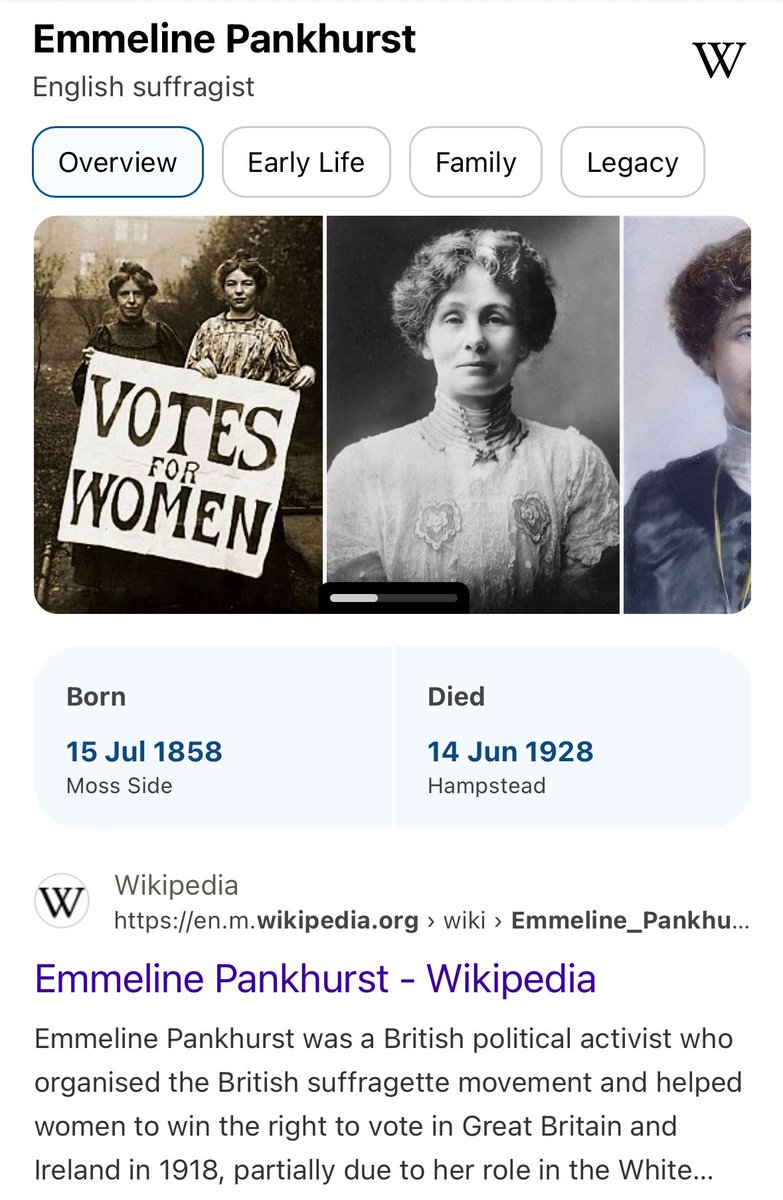 Michellysaurus's tweet photo. Twinks gets the wrong suffragette, Kate repeats it….aaaaggh…
Emmeline Pankhurst was the leader.
Emily Davison ran in front of the king’s horse at the Derby.
#bbuk #BBTGC https://t.co/j2bWzhUX5G