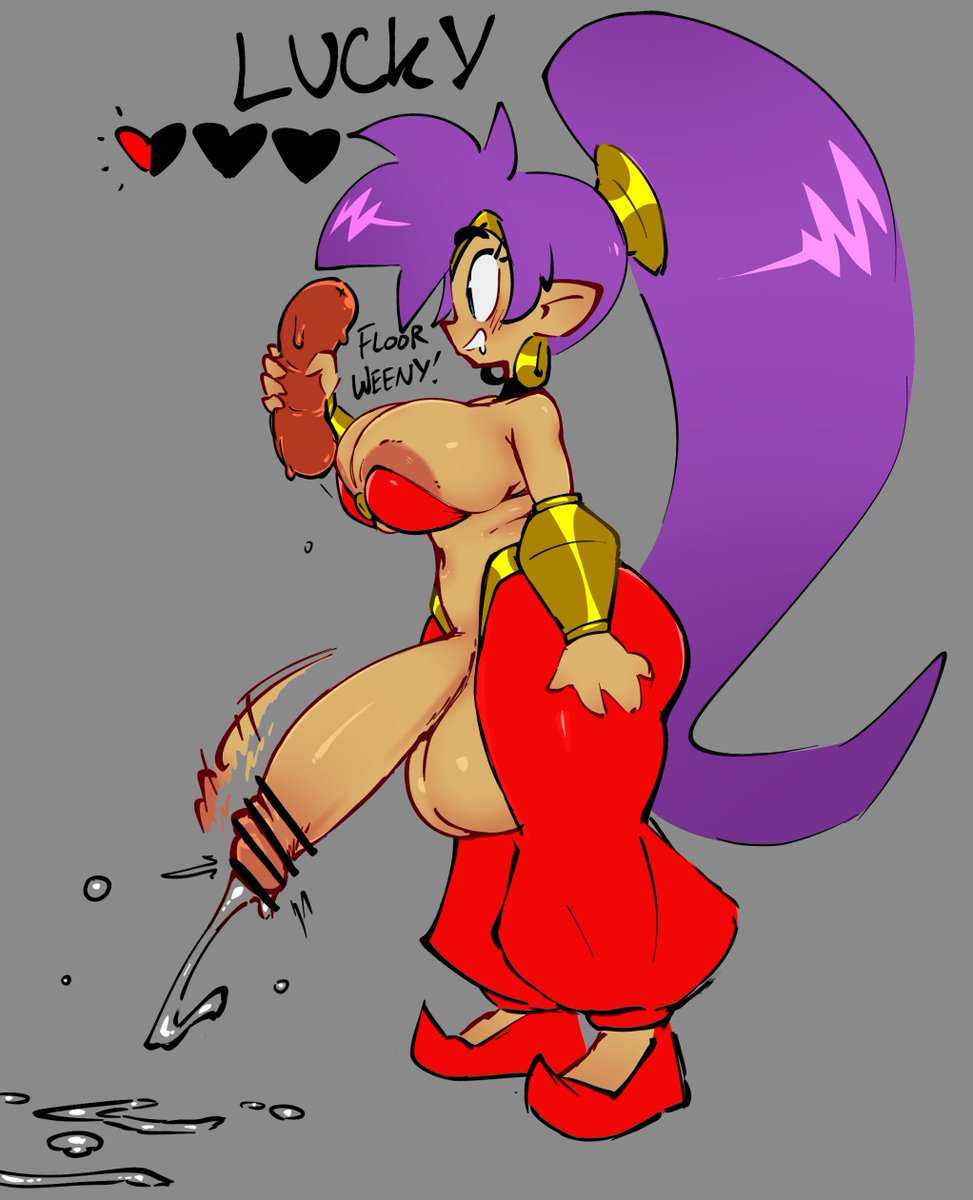 HalfTummyHero's tweet photo. While Shantae is female by default, she is also a genie with magic!

Magic that can give her a nice big cock for those who would like her to have one! https://t.co/2Aoio7TQ20