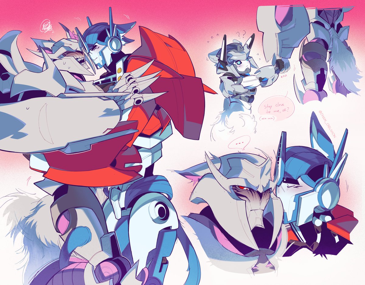chan_oblivion's tweet photo. These two make me so happy!! 🩷😺

#opmeg #tfp https://t.co/Zv92SCmmiv