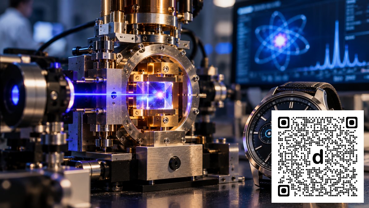 TelepronterNews's tweet photo. El primer reloj nuclear autónomo ya funciona y mide el tiempo desde el núcleo de un átomo dlvr.it/TVr668 #RelojNuclear #Tecnología #Ciencia #Innovación #Torino229 https://t.co/Ldkg0vkynO