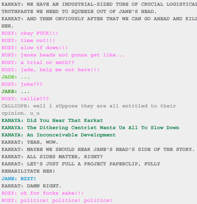 DuckierKarma390's tweet photo. candy roxy is so fucking funny to me because of just how much of a centrist he is like omfg bro read the room https://t.co/3kE1m9Htma