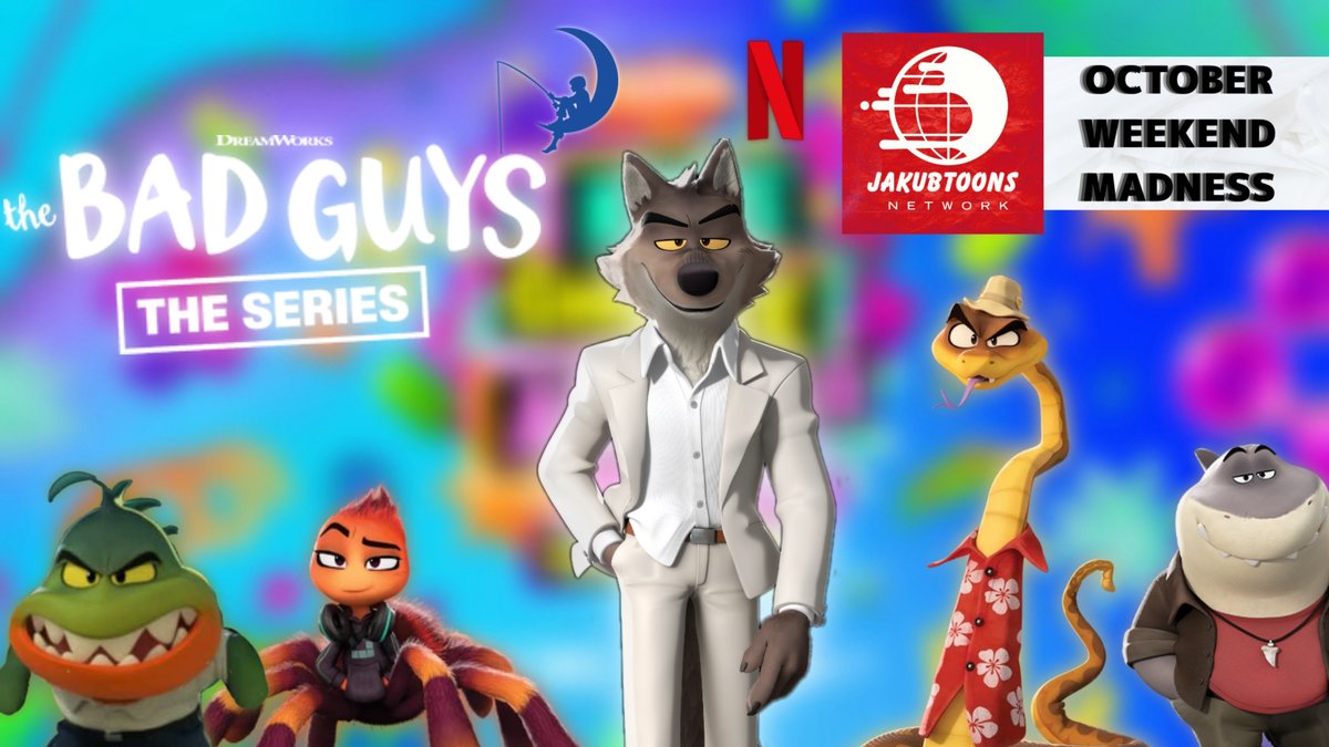 JakubToons's tweet photo. The Bad Guys: The Series will be one of the six choices for "Favorite Cartoon" in the Kids' Choice Awards!

The KCA for this year will premiere on November 14th on Nick! https://t.co/xbBg538OW2