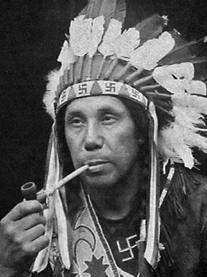 ViolentSperg's tweet photo. "Chief MummaGVD, what do we do about all these cumskins?"

"Nothing."

"Nothing?! Our tribe is sure to be wiped out if we don't act soon!"

"How much alcohol and how many casinos were there before the White man came?"

"Zero."

"..."

"..."

"Heil Hitler."

"Heil Hitler." https://t.co/6e2BKFfvjF