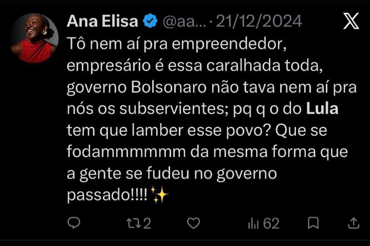 Elson424194's tweet photo. @Zack_lope Pior é que toda a Midia Mostra ela o.Tempo Todo no Twiter..Campanha da Imprens pro Lula.. https://t.co/rOfkYFoi9R