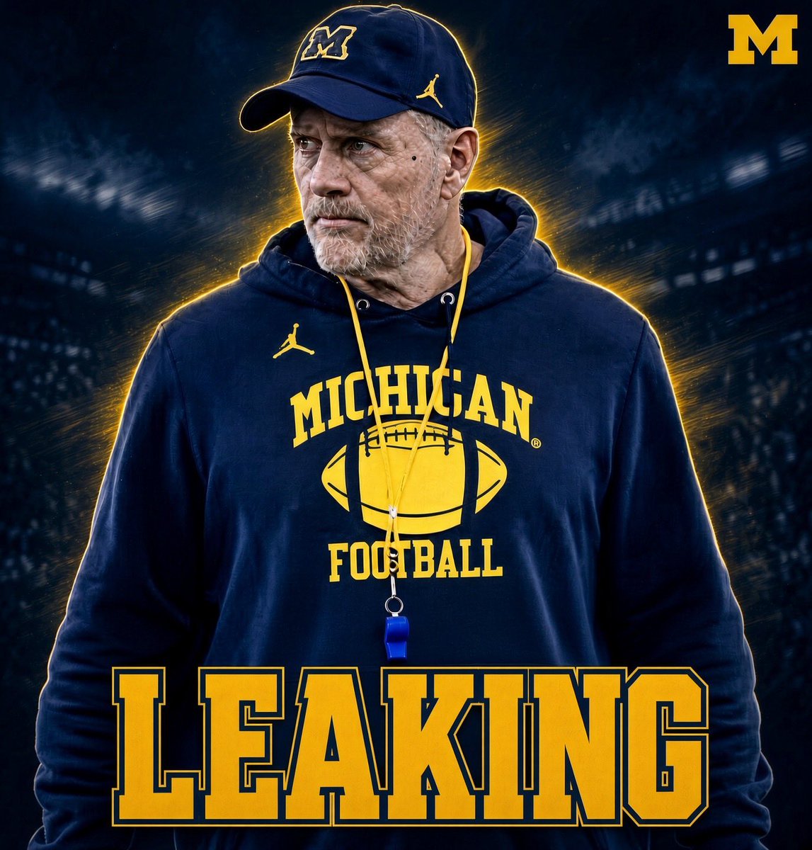 intrinsicvalyou's tweet photo. JUST IN: Michigan head coach Kyle Whittingham appears to be leaking. And he’s blaming everyone but himself

A source told Michael Spath that Whittingham didn’t know how Michigan works. He thought his players took online classes, so he could practice in the morning. He can’t. Michigan doesn’t allow practice before 2 p.m. Admissions has also been rejecting portal players he wanted

Then the excuses started. Warde Manuel never explained the job. The media twisted his comments about Bryce Underwood. Bryce froze and won’t throw downfield. And who cares what Underwood’s camp says

Everybody gets named except the coach who didn’t learn the building. That’s the tell. The source is Whittingham