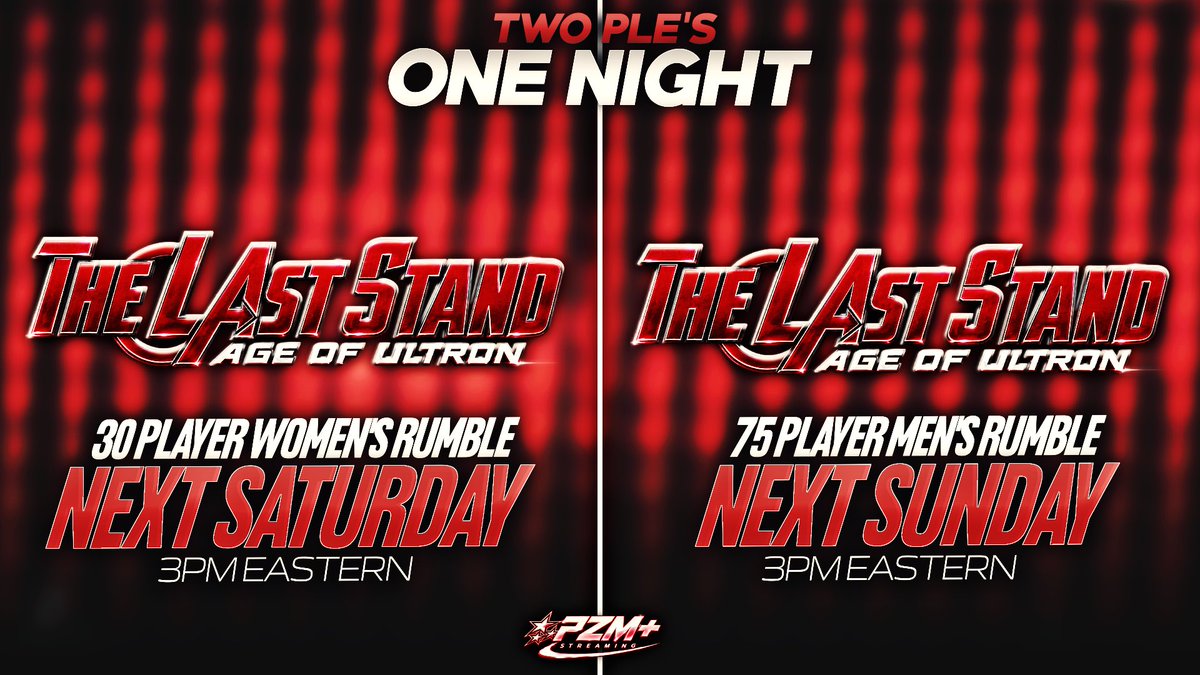 LEGACYONRBLX's tweet photo. OCTOBER 17 + 18 // THE LAST STAND WEEKEND! 🤩

After WEEKS of PREPARATION, PLANNING, and ANTICIPATION, one of LEGACY’S BIGGEST EVENTS OF THE YEAR is FINALLY SET TO TAKE CENTER STAGE!

The BEST IN THE WORLD will COLLIDE as RIVALRIES reach their BREAKING POINT, CHAMPIONSHIPS hang in the BALANCE, and SUPERSTARS look to CEMENT THEIR LEGACIES on the BIGGEST STAGE!

Alongside TWO MASSIVE ROYAL RUMBLE MATCHES that could CHANGE THE LANDSCAPE OF LEGACY FOREVER! 👀

With EVERYTHING on the LINE and NOTHING GUARANTEED, only the STRONGEST will SURVIVE.

TWO NIGHTS. ONE WEEKEND. ONE FINAL STAND.

WHO WILL RISE TO THE OCCASION? 💥

#LEGACY2026