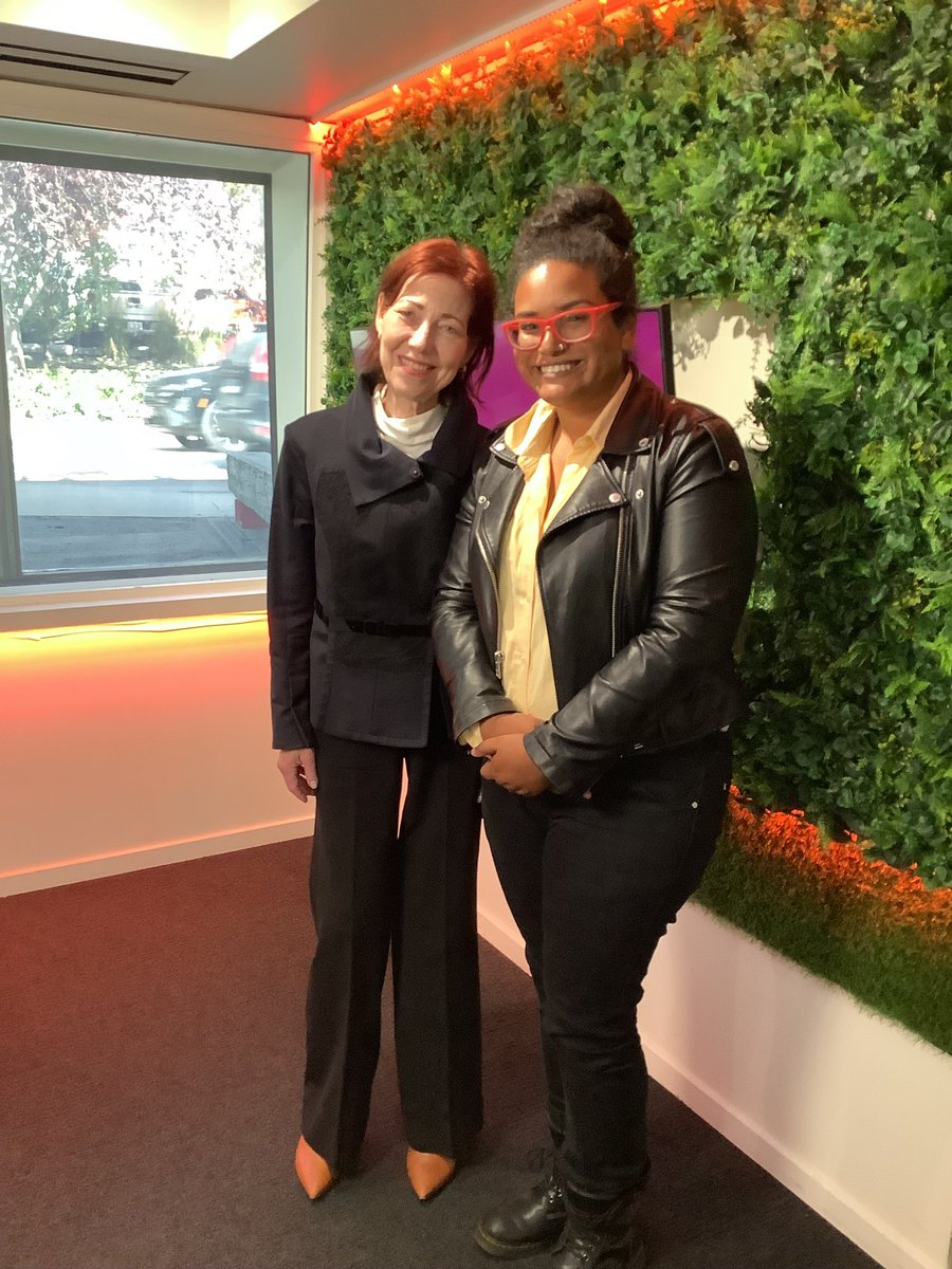Vote4Sad's tweet photo. Post-interview glamour shot with Libby Znaimer on Fight Back @ZoomerFM.
We spoke about what matters to constituents and what prompted me to run in the city’s most crowded councillor race.
#TorontoDanforth #VoteSad
https://t.co/c7rxWbF0sa https://t.co/FWuR404Qdc