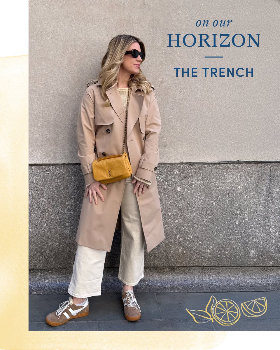 SavannahP36099's tweet photo. ON OUR HORIZON - The Trench 💙 Designed to make looking finished effortless in seconds, with built-in solutions from waterproofing through vented backs.

(📸:  in our Squall® waterproof modern trench raincoat) https://t.co/kAJ3XqaN2u
