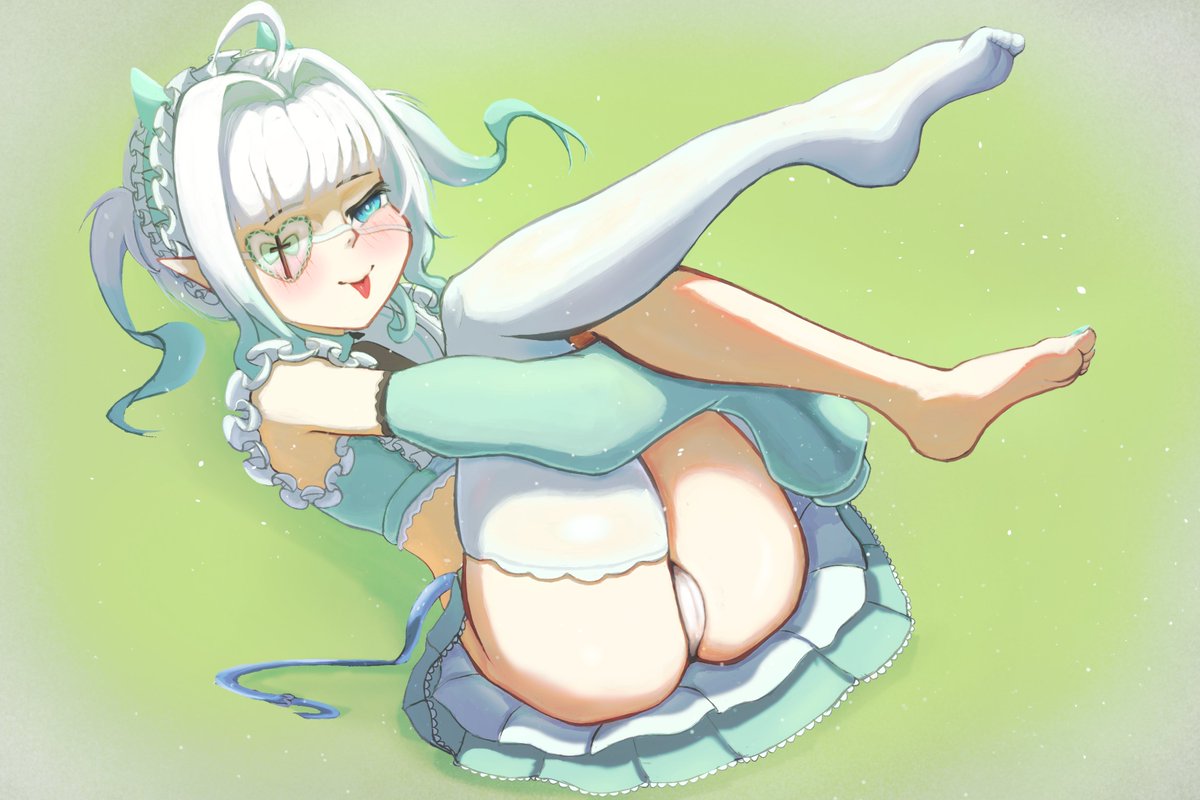 BardThird's tweet photo. New mint outfit is kinda lewd hehe 🤭

#FreakFantome #Fantography https://t.co/pRZSO8MgLI