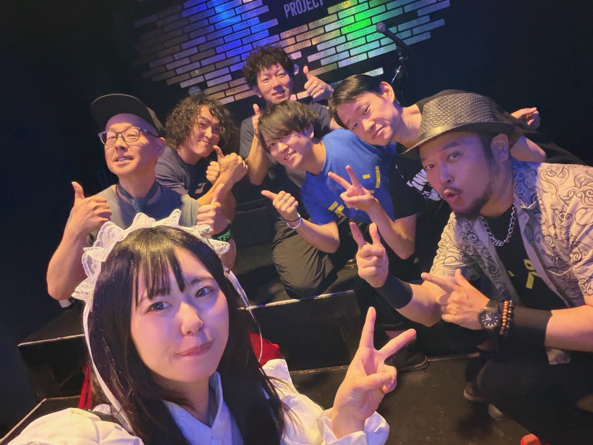ringotune050505's tweet photo. 今日のおはよ！！

は
主催のTEPPANさんと！！

秋葉原CLUBGOODMANさん
30周年おめでとうございます！！

今日はお祝いしましょー🌸 https://t.co/2XNjaSNXSl