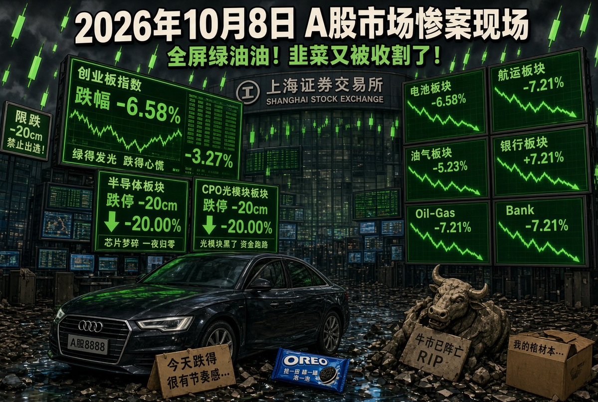 MeetDali's tweet photo. 中国什么地方都安全

就是有个叫A市的千万别去

奥迪进去，奥利奥出来

不过那地方绿化好

四季如春

一眼望去绿油油的一片

#美股 #加密 #A股 https://t.co/kaPvgSQNXx
