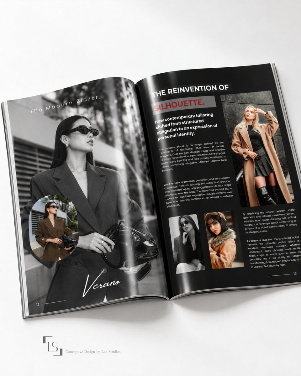 LeoStudios_'s tweet photo. Editorial design concepts.

Had to Fix some errors on the previous magazine spread, but this new edited version turned out even better than I expected. 😊❤️👌

#graphicdesign #graphicdesigner #magazinespread https://t.co/DPW8KHrhnW