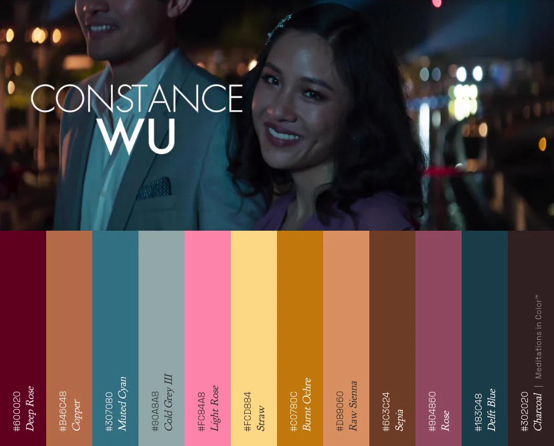 Meditations in Color on X: "@DiscussingFilm Four distilled palettes ...