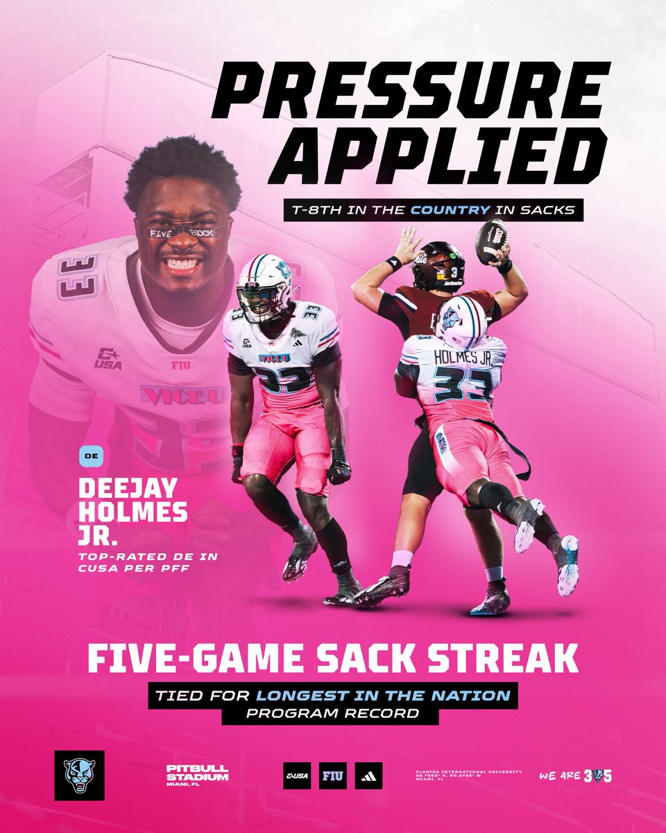FIUFootball's tweet photo. The 𝗠𝗘𝗡𝗔𝗖𝗘 from The Muck 🔥😤 https://t.co/CLXmT229Eu