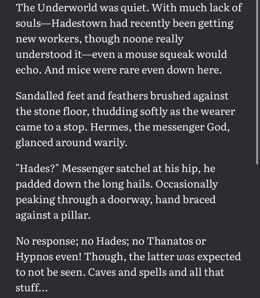 _hrmesh4des's tweet photo. MY FANFIC THAT I PROBABLY WON’T EVER POST OR FINISH https://t.co/x1KjUXomsL