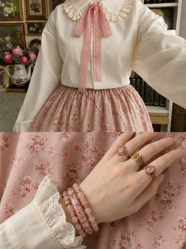 insperarise's tweet photo. floral vintage outfit 🌷 https://t.co/W1AUy7bey0