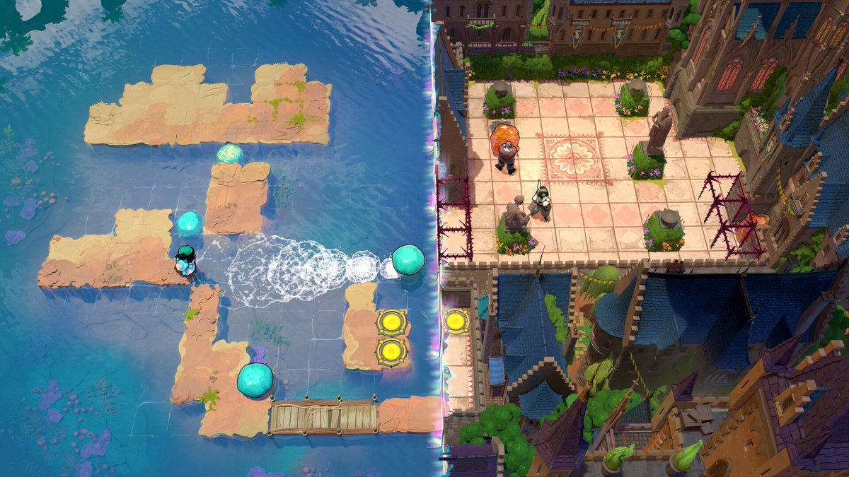 CoreKeiken's tweet photo. Order of the Sinking Star builds its massive puzzle collection around gradually teaching complex interactions, turning thousands of hand-crafted challenges into steady, satisfying a-ha moments. https://t.co/kpywwqRznS