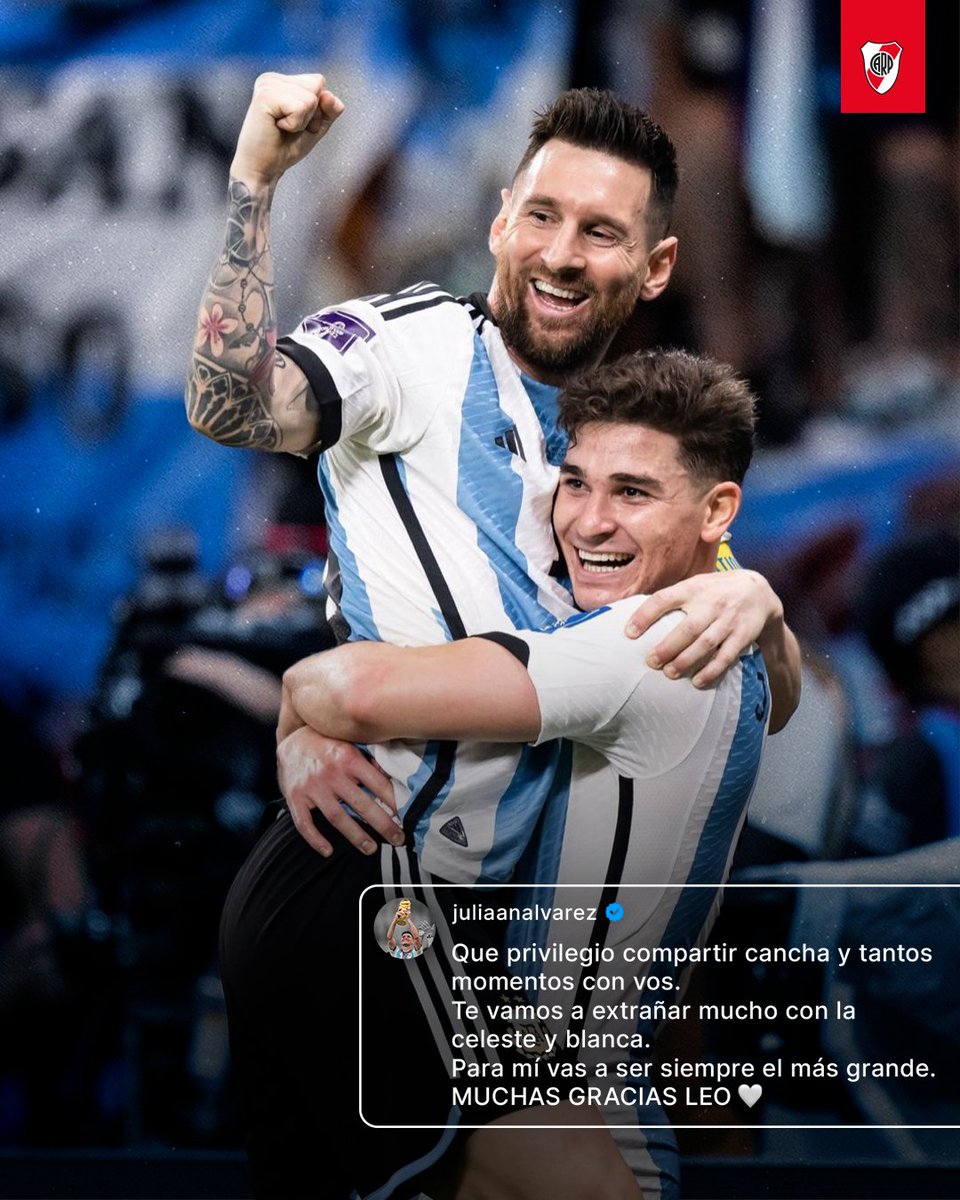 GlobalCARP's tweet photo. From River to Leo Messi 🤍❤️🫂🔟 https://t.co/50ANt8CfKm
