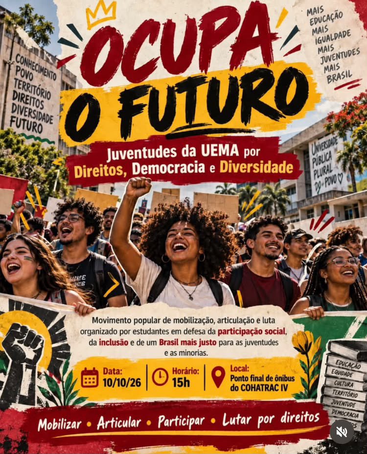 walbersousaa's tweet photo. Atenção, São Luís! 🚨
Neste sábado tem ato pró-Lula no Cohatrac a partir de 15h no ponto final de ônibus. https://t.co/IPVPJJyt2S