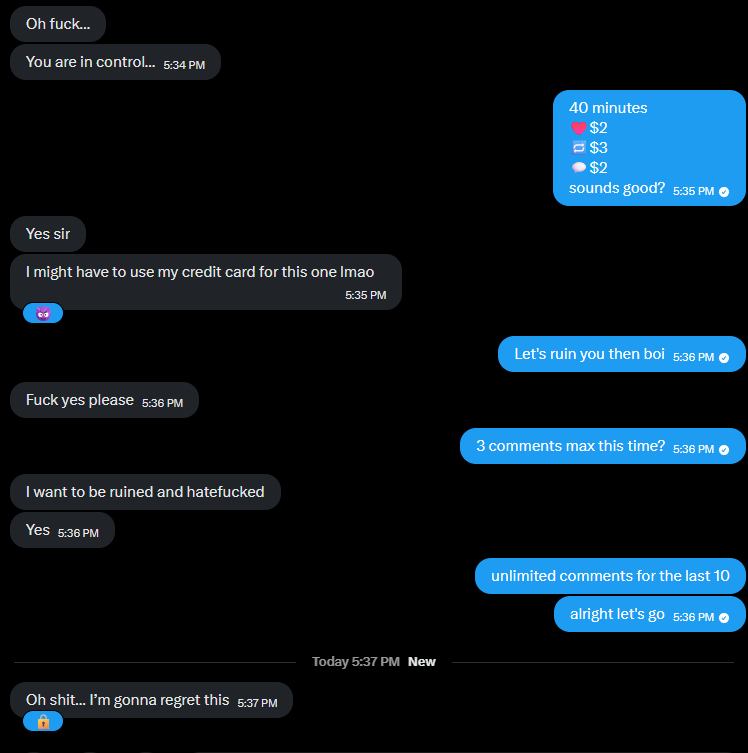KinkyMAGAdog's tweet photo. 💊🇺🇸 FINDOM RT GAME🇺🇸💊 

♥️ $2
🔁 $3
💬 $2

A slut wants to be ruined and hatefucked. time to destroy this bitch.

3 comments max
40 minutes https://t.co/Bsfl2gJ7wO
