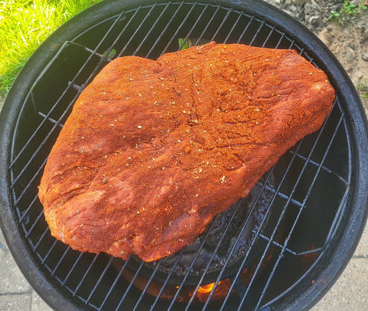 TimVieth's tweet photo. 6 hours on the smokey. Going to wrap &amp; monitor  🤞 https://t.co/rX921cumSV