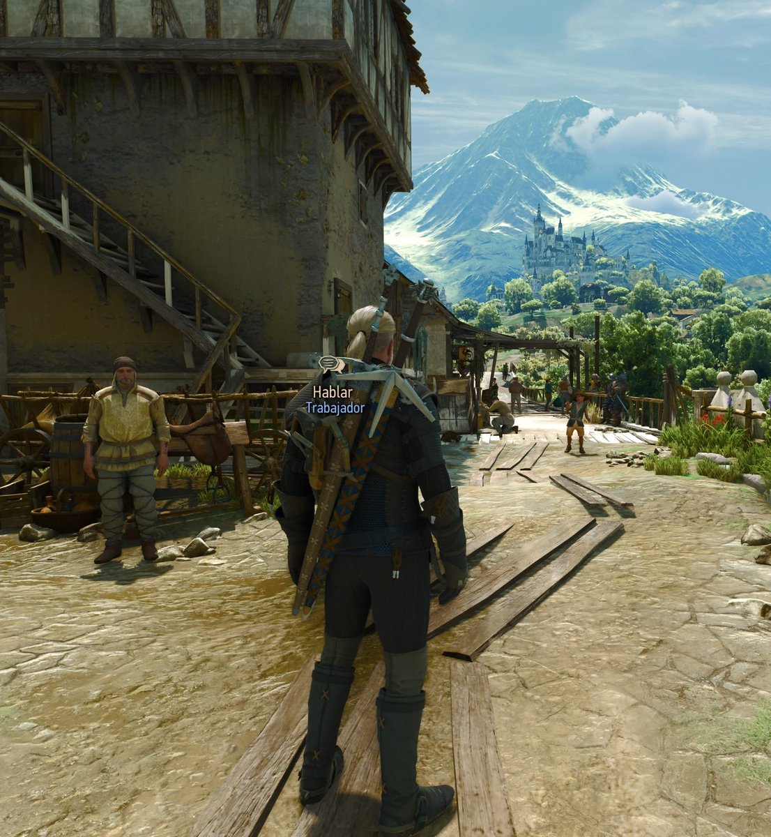 Ballesroom__'s tweet photo. @thewitcher There are still severe frame drops and stuttering on PS5. Lighting in areas like Toussaint remains broken, and there is a huge gap between Performance and RT modes;  will we have to play at 30 frames (or less) to get graphics similar to what we had before? https://t.co/lymvufgyhb