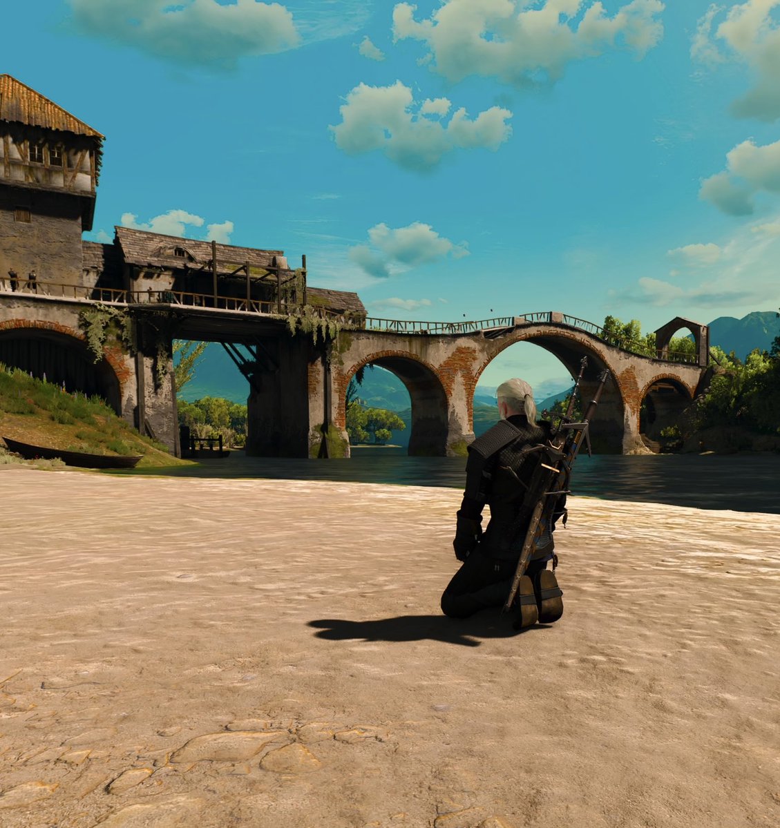 Ballesroom__'s tweet photo. @thewitcher There are still severe frame drops and stuttering on PS5. Lighting in areas like Toussaint remains broken, and there is a huge gap between Performance and RT modes;  will we have to play at 30 frames (or less) to get graphics similar to what we had before? https://t.co/lymvufgyhb
