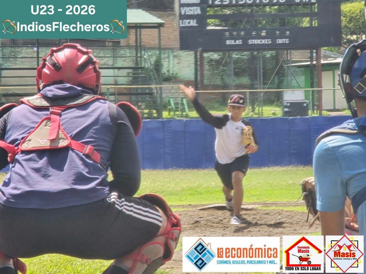 RJugada's tweet photo. ⚾️⚾️⚾️⚾️"La JugadaTV"⚾️⚾️⚾️⚾️
Magagalpa Nicaragua
Estadio Chales Solis
Beisbolgpo U23

U23 Indios Flecheros MT se Preparan con Todo para Recibir a Los Pescadores Caribe Norte este Próximo Sábado a Las 10 AM.

#U23GPO2026IndiosFlecherosMT
⚾️⚾️⚾️⚾️"La JugadaTV"⚾️⚾️⚾️⚾️ https://t.co/WV9nlf7AEq