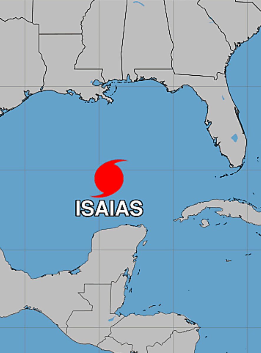 DaDaBuh's tweet photo. #BREAKING HURRICANE IASAIS NOW A CAT 2 https://t.co/tXMBjkahPE