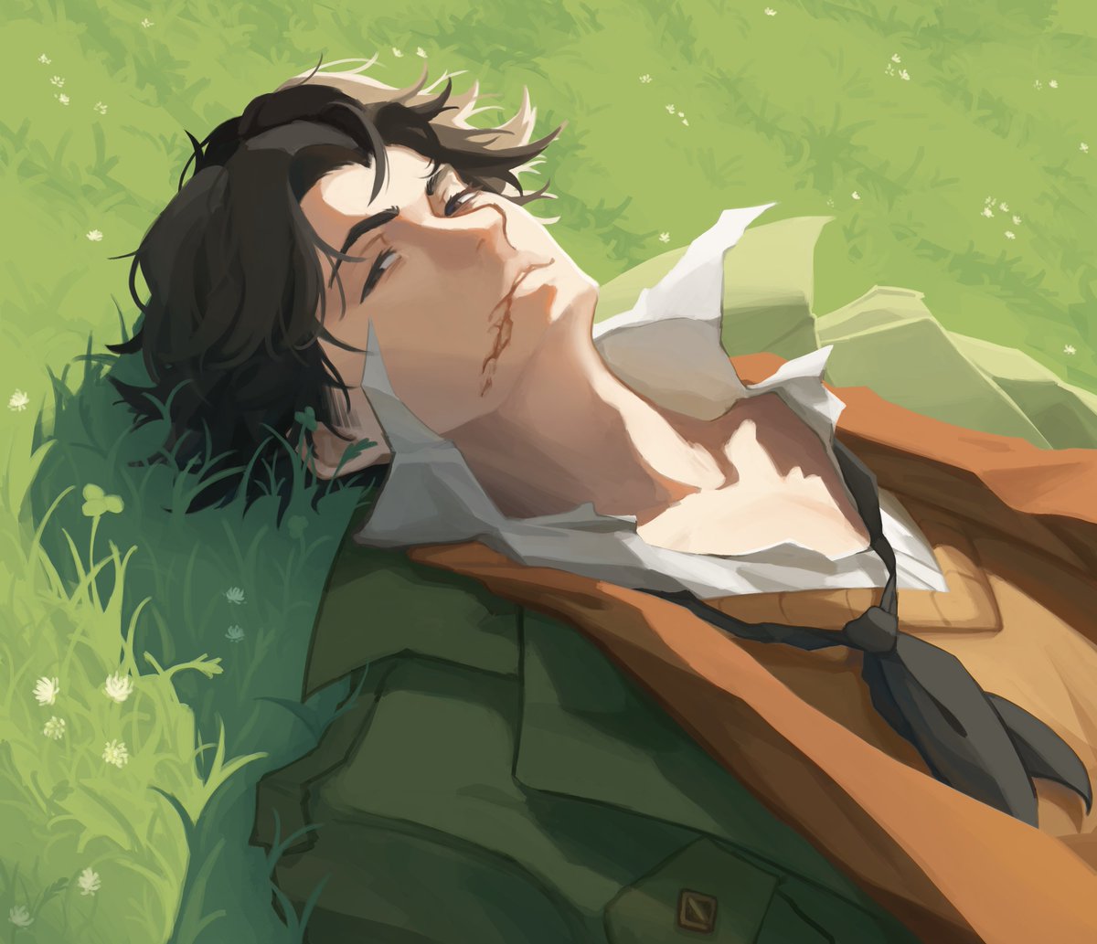 hao2r's tweet photo. lying in the fields 🌱#deadlock #pocket https://t.co/XjHu0VVeRp