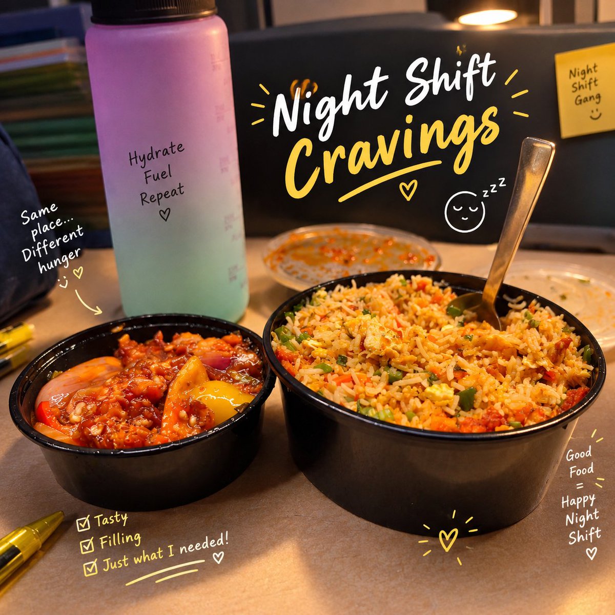 itachi_blackcop's tweet photo. π Night shift mode: ON. π±
Sleep can waitβ¦
but cravings canβt! πβ€οΈ
Good food = happy night shift! β¨
#NightShiftCravings #NightShiftGang #Foodie #LateNightCravings #NightShiftDiaries https://t.co/aCVHCOjAku